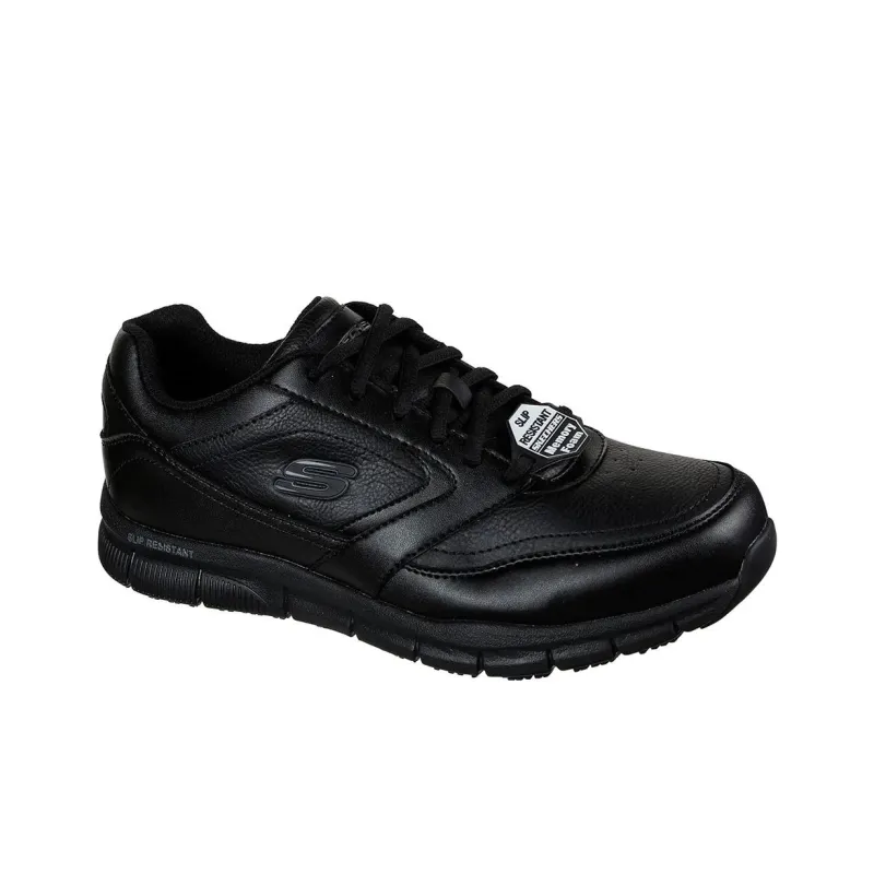 Skechers Relaxed Fit Nampa Cushioning Anti-Slip And Wear-Resistant Low-Top Casual Shoes Men's Black-2