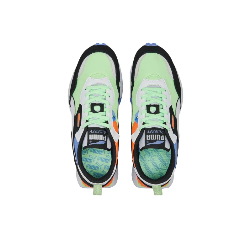 PUMA Rider Fv 'Future Vintage Black Fizzy Lime'-2