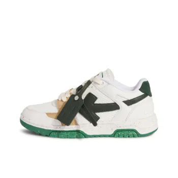 OFF WHITE Out Of Office Low Slim White Green