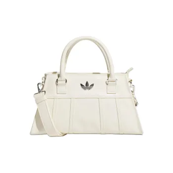 Adidas Originals Polyurethane Hourglass Bag Fishbone Bag Handbag Shoulder Bag Crossbody Bag Regular Women's Ivory