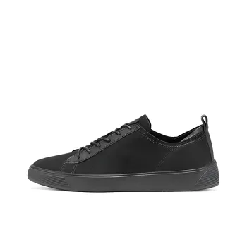 Ecco Street Fun Break Low Top Casual Shoes Men's Black