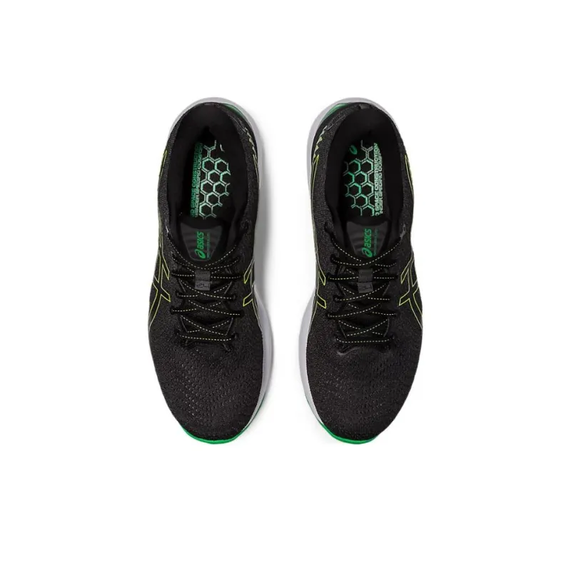 Asics Gel Cumulus 24 'Black Lime Zest'-4
