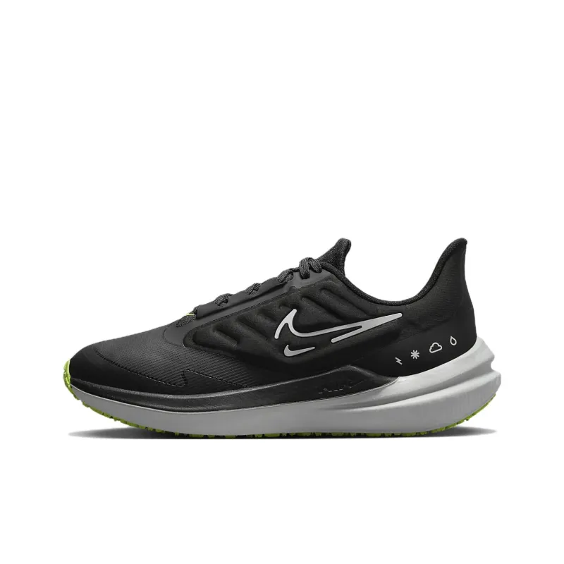 Nike Air Zoom Winflo 9 Shield 'Black White Volt' Women's-0