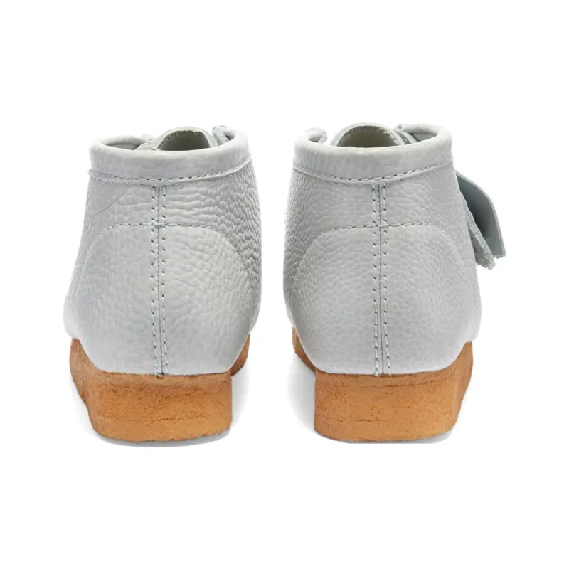 clarks Originals Wallabee Boot White Woven-3