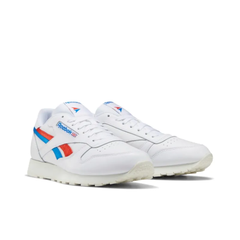 Reebok Classic Leather 'White Instinct Red Blue'-2