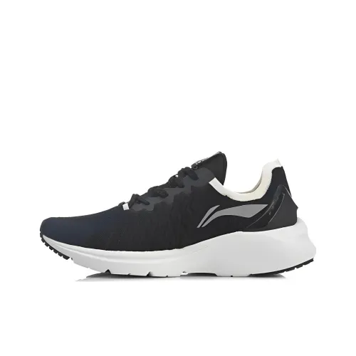LiNing YunQue Abrasion Resistant Breathable Low Top Running Shoes Women's Black