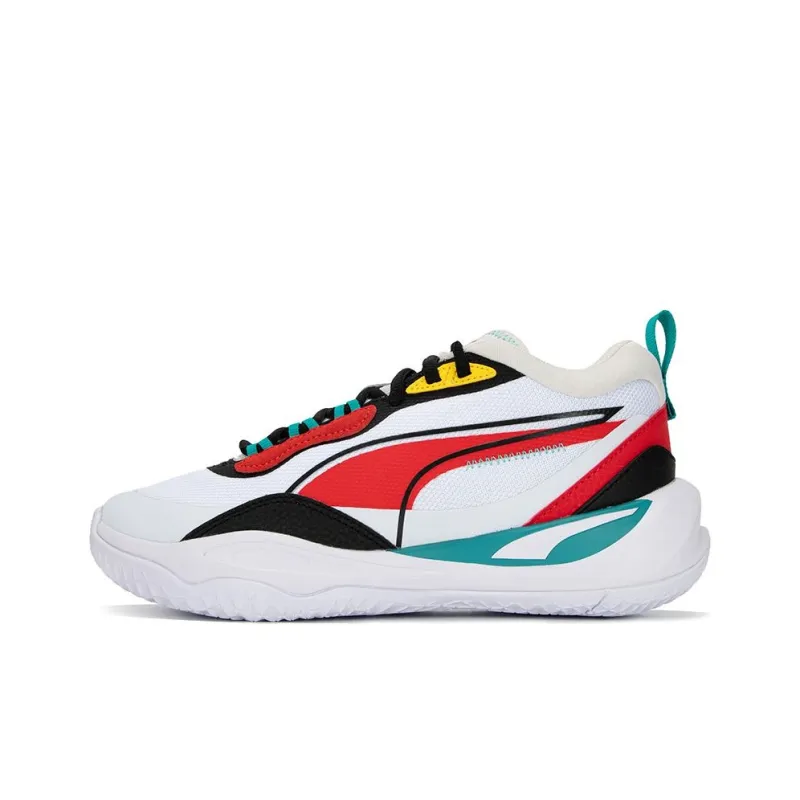 PUMA Playmaker 'White Red Black'-0