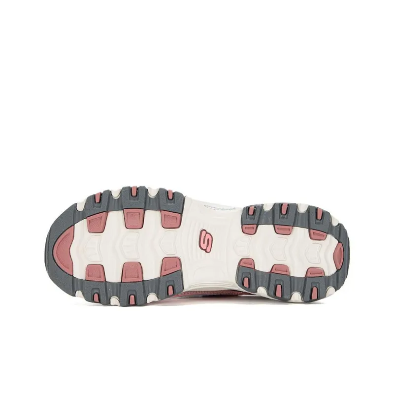 Skechers D Lites Shoes 'Pink Red' Women's-4