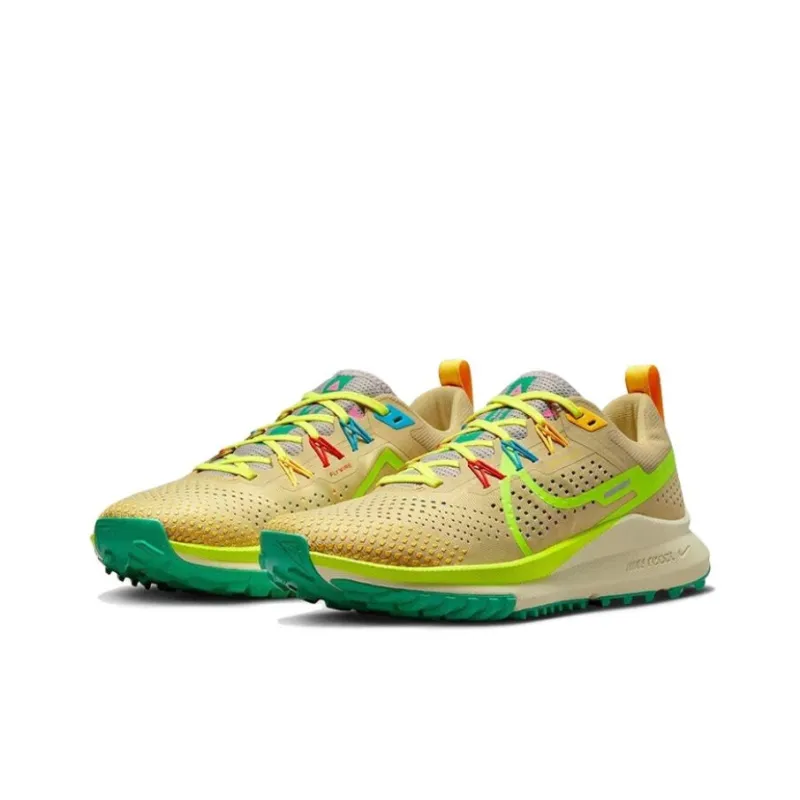 Nike React Pegasus Trail 4 Team Gold Baltic Blue Stadium Green Volt Women's-2