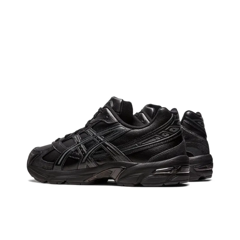 Asics Gel 1130 Leather Black Dark Grey-3