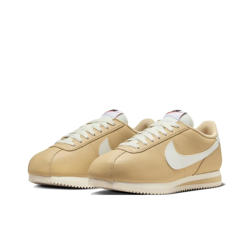 Nike Cortez Leather Sesame Women's-2