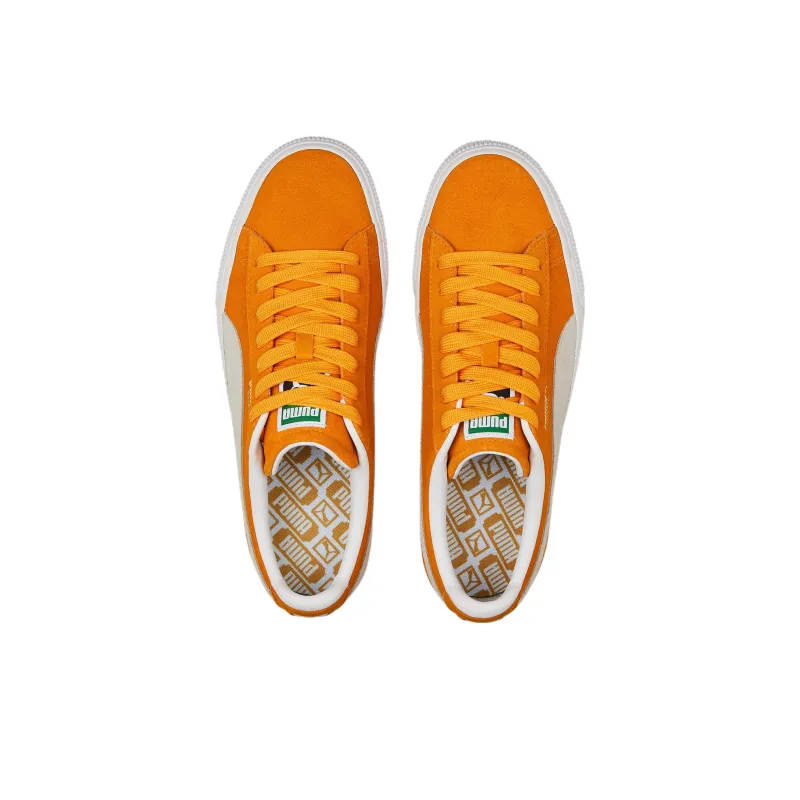 PUMA Suede Vulc Classic Shoes 'Orange White'-2