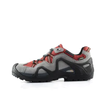 Lowa ZEPHYR Hiking / Trekking Shoes Women's Low Top Gray/Red
