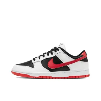 Nike Dunk Low Retro White Black University Red