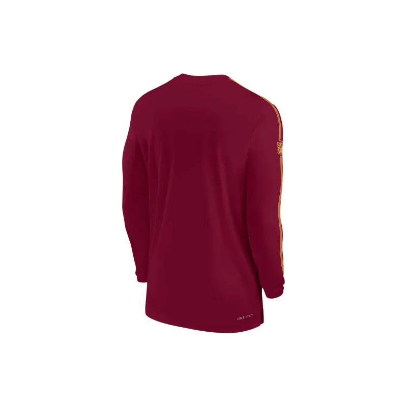 Nike Washington Commanders Sideline Coach Men's Nike Dri FIT Nfl Long Sleeve Top-1