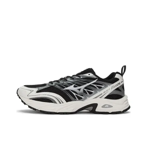 Mizuno LG 2000 Running Shoes Unisex Low-Top Black/White/Silver