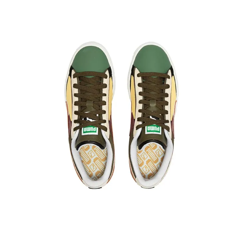 PUMA Suede 'Layers Deep Olive Warm Chestnut'-3