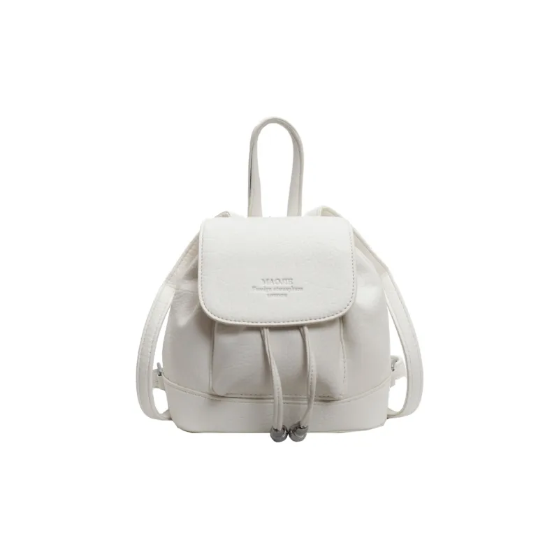 NATTY PU Backpack Unisex Black/Silver/White/Red/Yellow-1