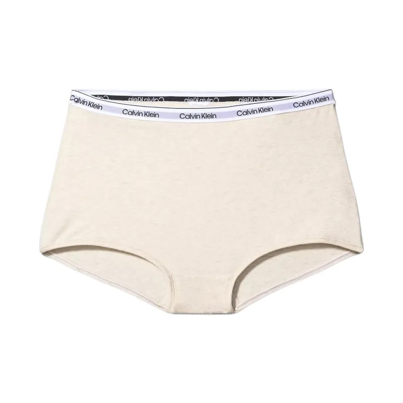 CALVIN KLEIN Underpants Women's 1 Pack Oat Heather Flower-0