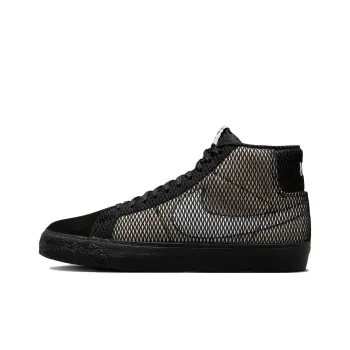 Nike Sb Zoom Blazer Mid Prm Black Netting
