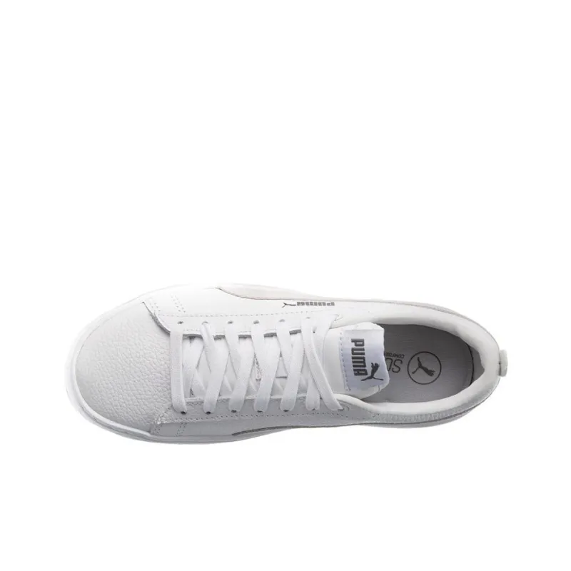 PUMA Smash Platform Low 'White' Women's-3