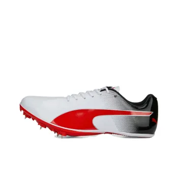 PUMA Evospeed Sprint 14 Durable Breathable Low Top Running Shoes Unisex White