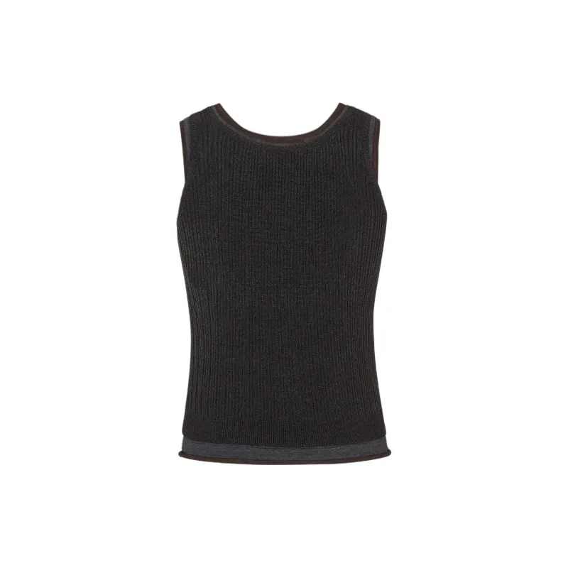 FENDI FW24 Tank Tops Men's Black-1