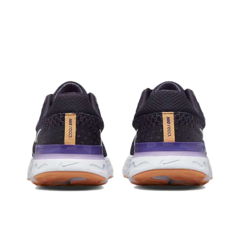 Nike React Infinity Run Flyknit 3 'Cave Purple Orange' Women's-4