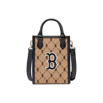 MLB Polyester Tote Bag, Shopping Bag, Handbag, Shoulder Bag, Crossbody Bag Mini Women's Khaki