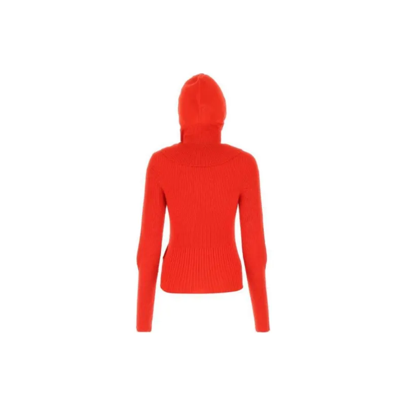 LOW CLASSIC Knitted Hoodie-1
