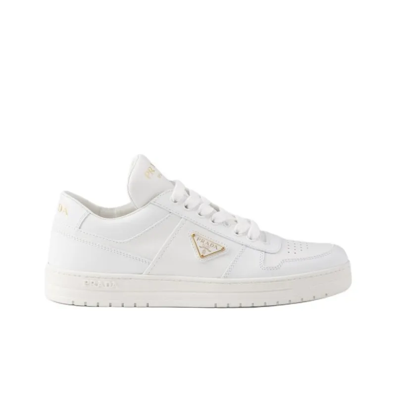 PRADA Downtown Low Top Skateboard Shoes Women's White-1