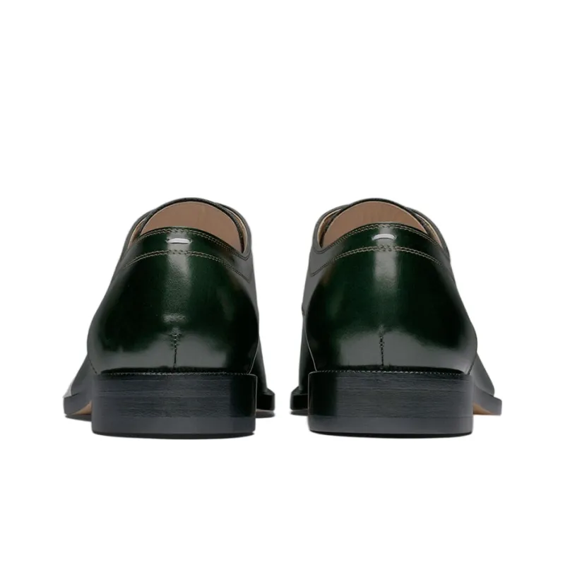 Maison Margiela Tabi Dress Shoes Men's Green-4