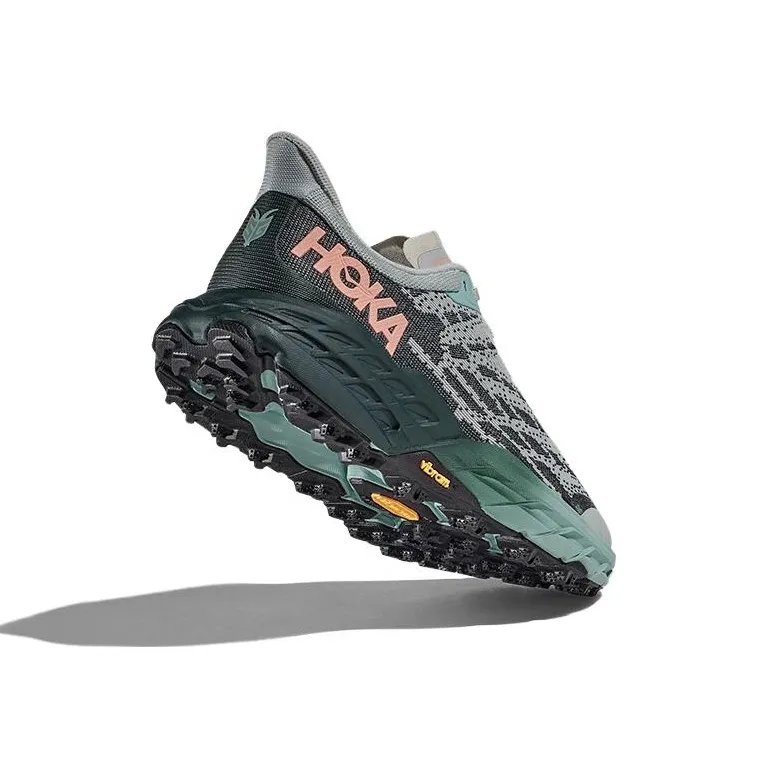 HOKA ONE ONE Speedgoat 5 Harbor Mist Black Women's-4