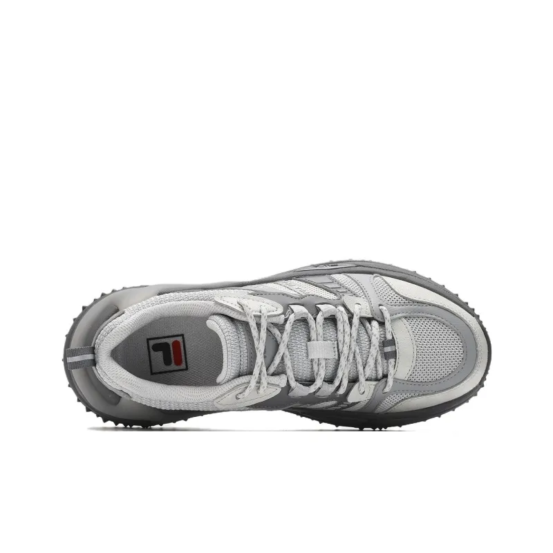 FILA Fish Spine 3rd Generation Chunky Sneakers Women's Low Top Mist Gray/Antarctic Gray-2