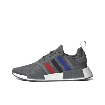 Adidas Originals Nmd R1 Grey Better Scarlet Core Black