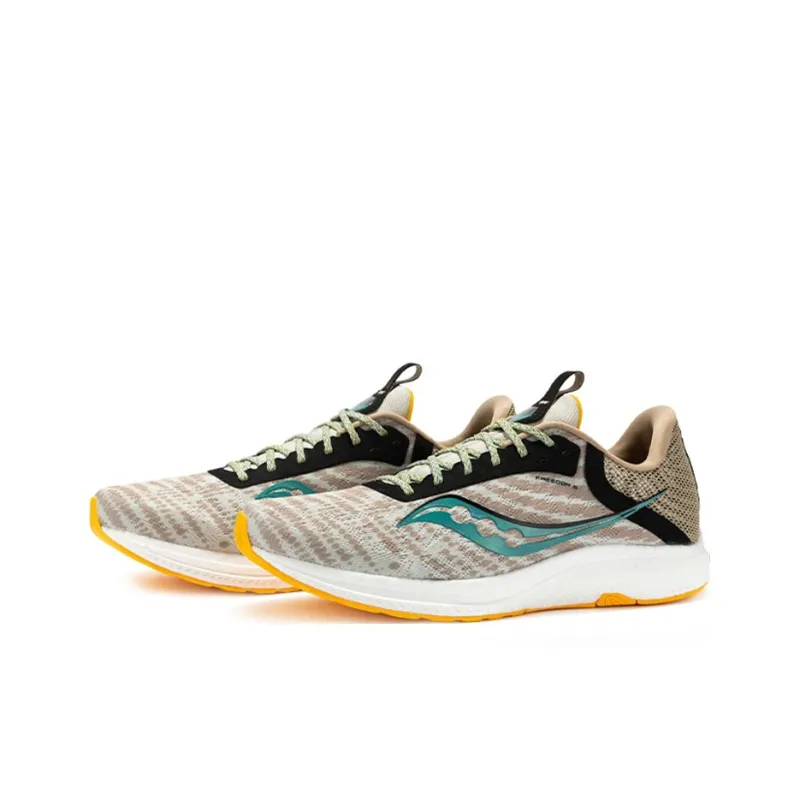 Saucony Freedom 5 Low Top Running Shoes Men's Light Khaki-2