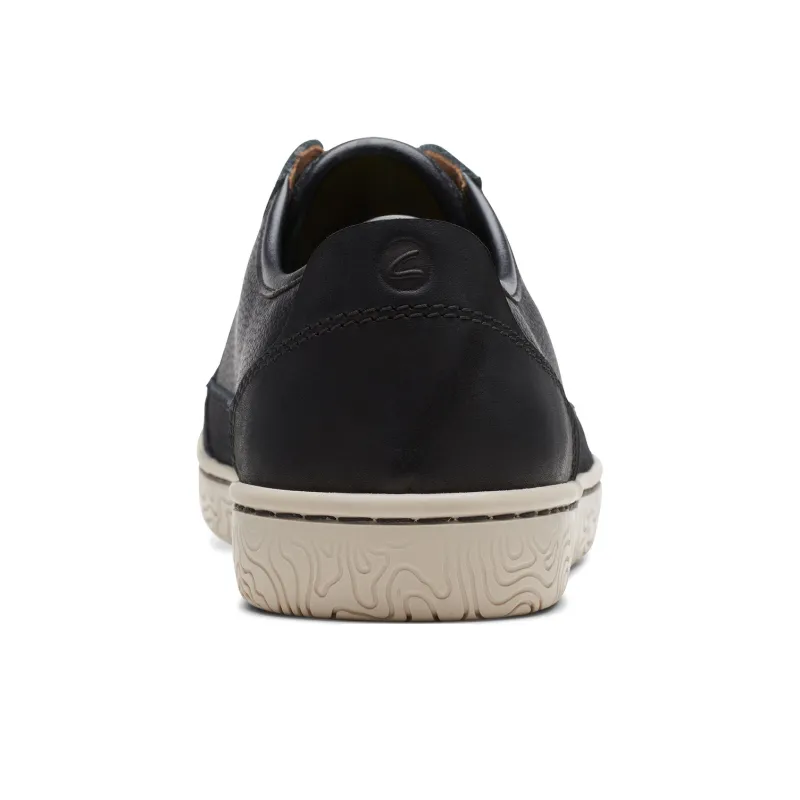Clarks Hodson Series Low Top Skateboard Shoes Men's Black-3