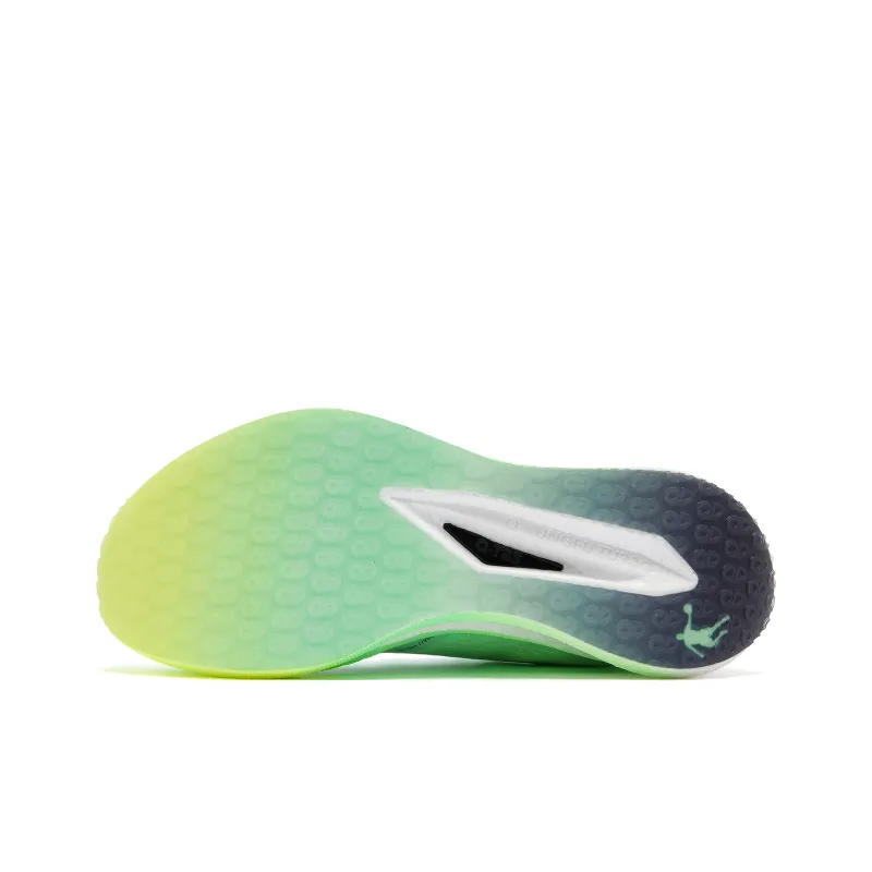 QIAODAN Strong Winds SE Cushioning Anti-Slip And Wear-Resistant Low-Top Running Shoes Men's Aurora Green-2