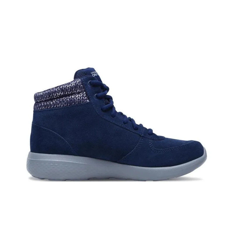 Skechers ON THE GO City 2 Wear-Resistant Slip-Resistant High-Top Sports Casual Shoes Women's Marine Blue-1
