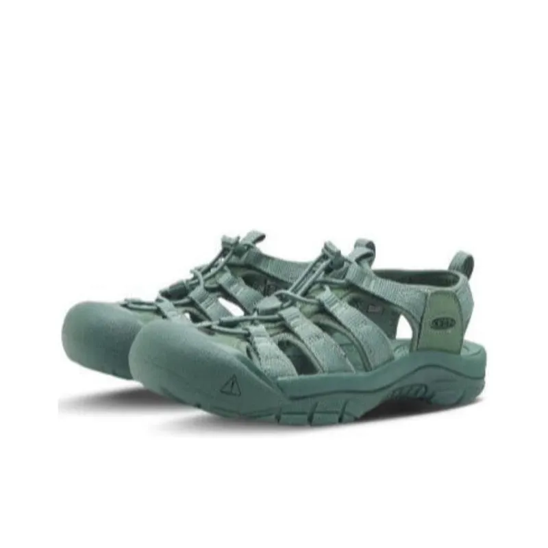 KEEN Newport H2 Breathable River Trekking Shoes Women's Green-3