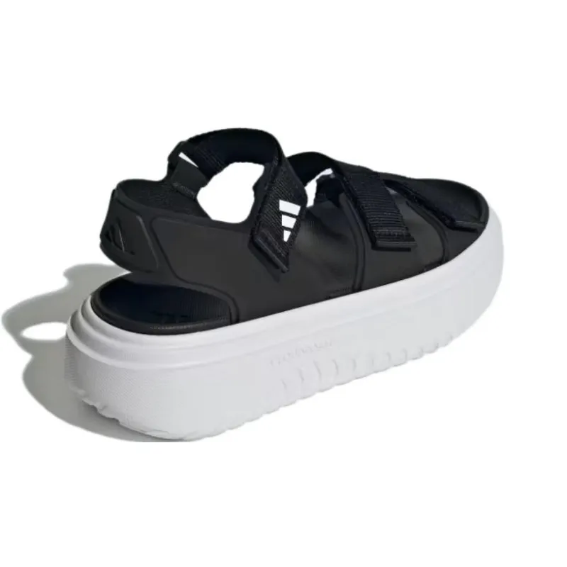 Slyn Women's Adidas Sandal 'Black White' Women's-3