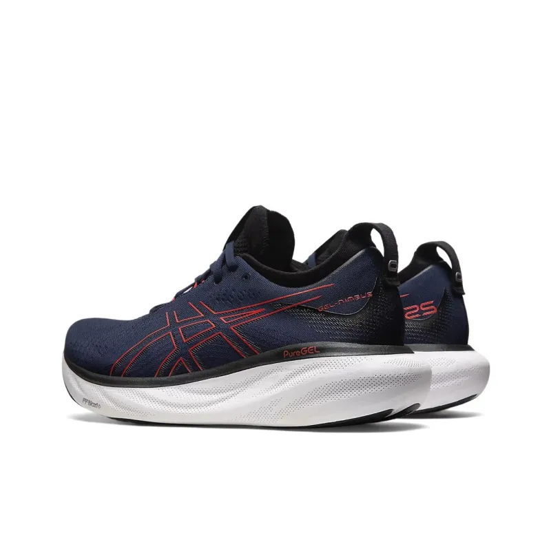 Asics Gel Nimbus 25 Midnight Electric Red-3