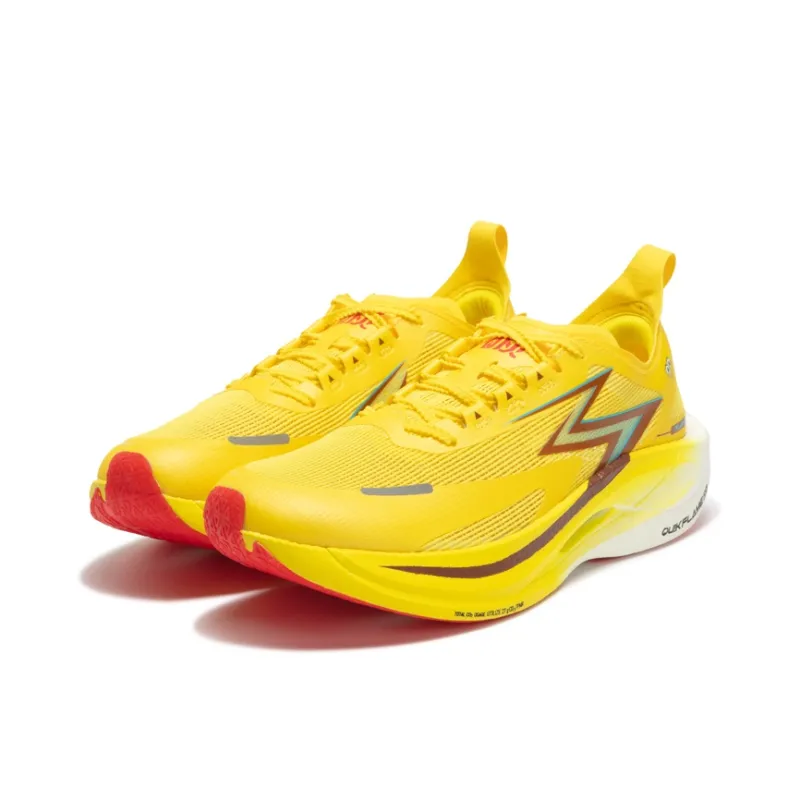 361° Fly Burn 2.5 Cushioning Anti-Slip Wear-Resistant Breathability Low-Top Running Shoes Unisex Yellow Brown-2