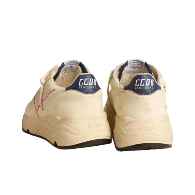 Golden Goose Running Sole Low Top Casual Shoes Women's Pink-3