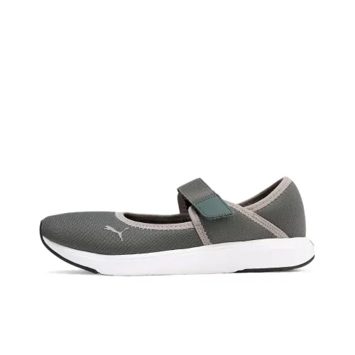 PUMA Softride Anti Slip Wear Resistant Low Top Training Shoes Women's Umber