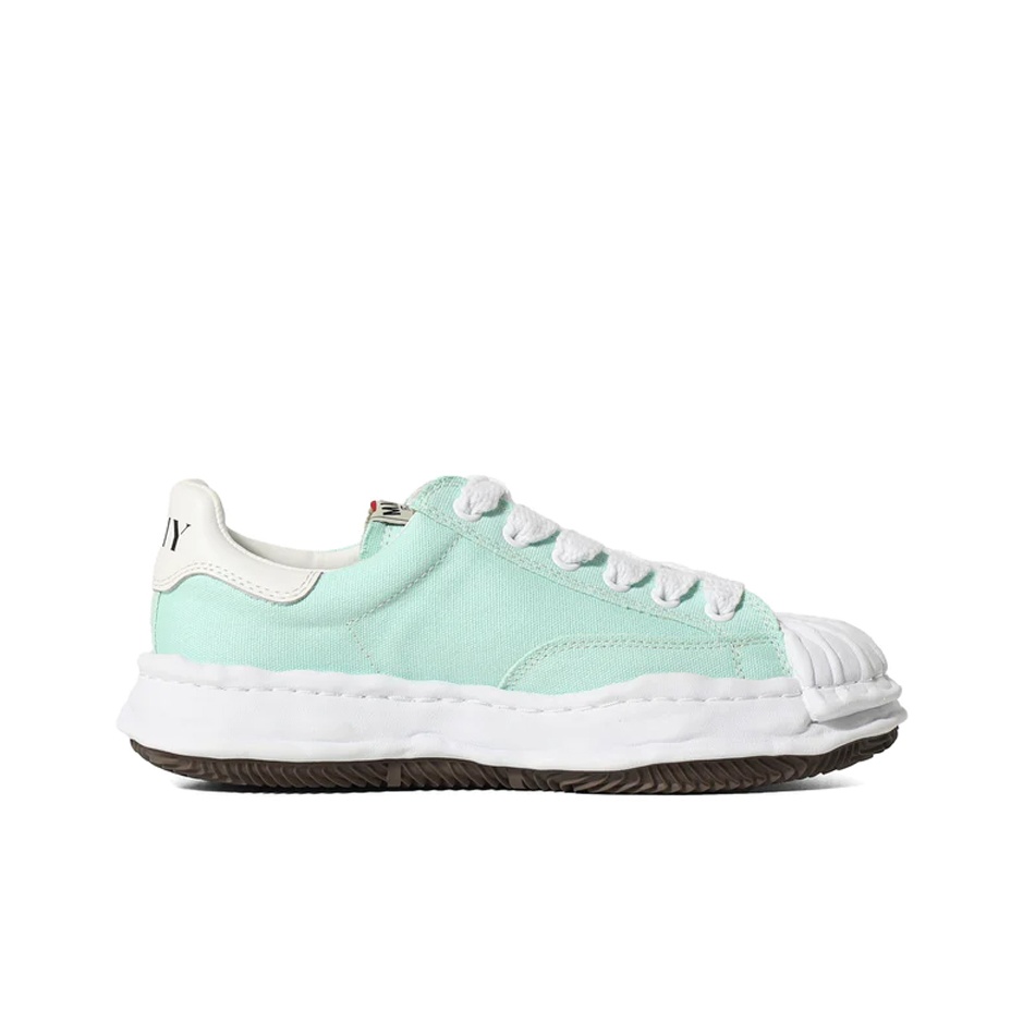 MIHARA YASUHIRO Blakey Og Sole Canvas Low Blue - POIZON