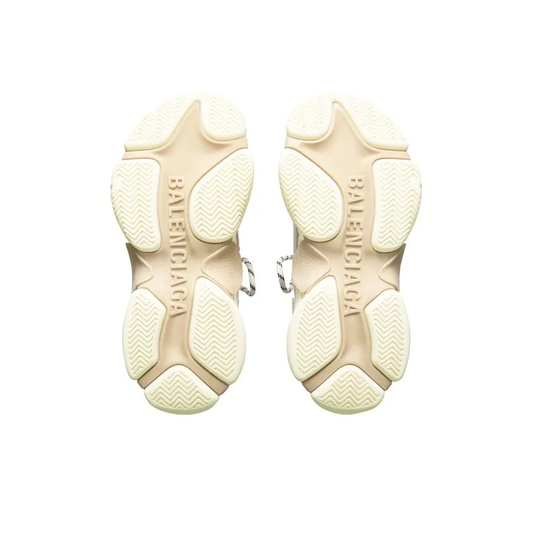 Balenciaga Triple S Mules 'White Double Foam And Mesh' Women's-6