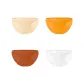 4 Pack (Apricot+Orange+Red+White)