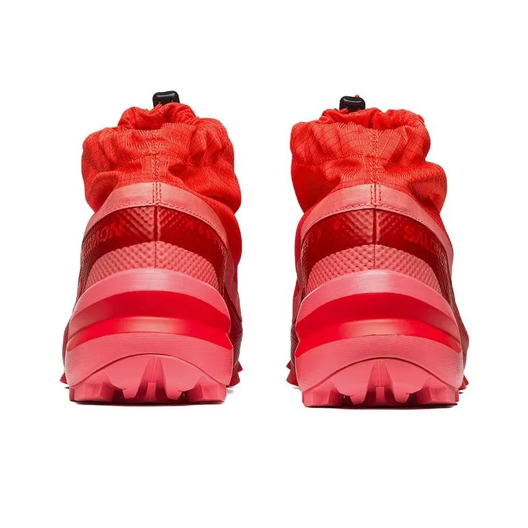 MM6 Maison Margiela x SALOMON Cross Low For Cushioning Anti Slip And Wear Resistant Low Top Outdoor Shoes Unisex Red-4