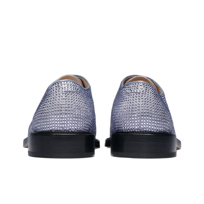 Maison Margiela Tabi Rhinestone-embellished Derby Shoes-4